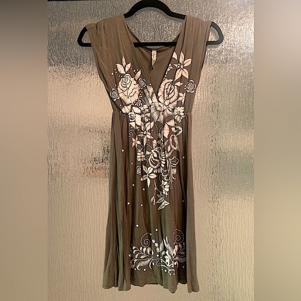 Flowy Green Dress